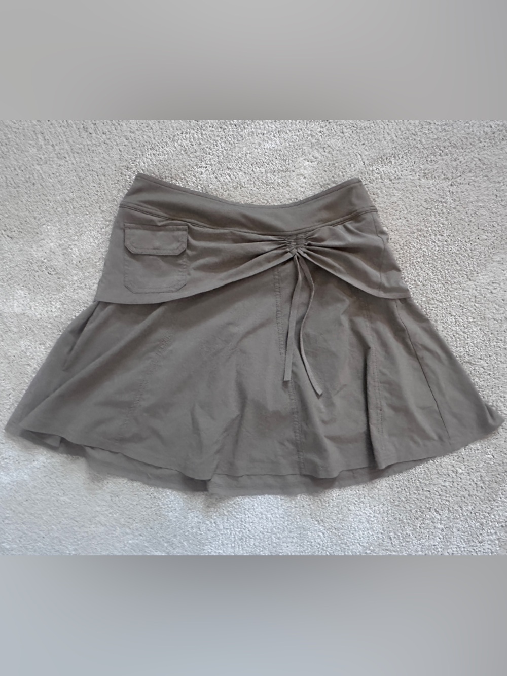 Athleta Taupe Skort with Tie Waist - Women’s Size 6